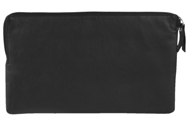 Preview: LEAS Banktasche & Geldtasche mit RFID Schutz gegen Datendiebstahl in Echt-Leder, schwarz